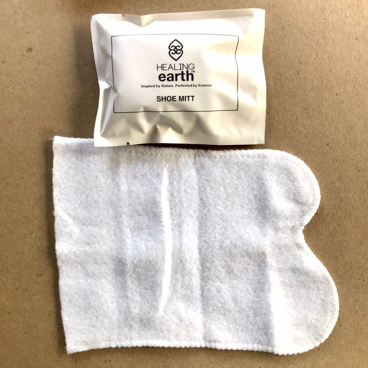 Healing Earth Shoe Mitt | SR Amenities Hotel & Spa Supplies