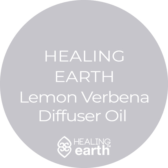 Healing Earth Lemon Verbena Diffuser Oil 500ml refill available at SR Amenities Hotel and Spa Supplies
