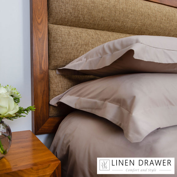 High thread count pure cotton and natural linen bedlinen and homeware from The Linen Drawer. Shop at www.sramenities.co.za