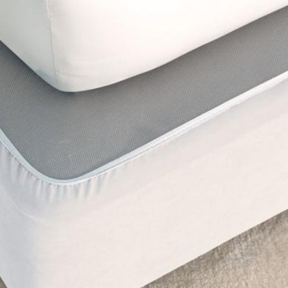 The bed wrap has an elastic band to ensure a snug fit around the base, covering up to 35cm depth. This durable fabric has a suede texture that provides a stylish finish to any bedroom. they are perfect t compliment your bedding and pull together the whole room. Available at www.sramenities.co.za