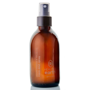 lemon verbena room mist spray 250ml amber plastic bottle with spray nozzle