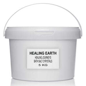 healing journeys bath salt crystals 5 kilogram bulk refill