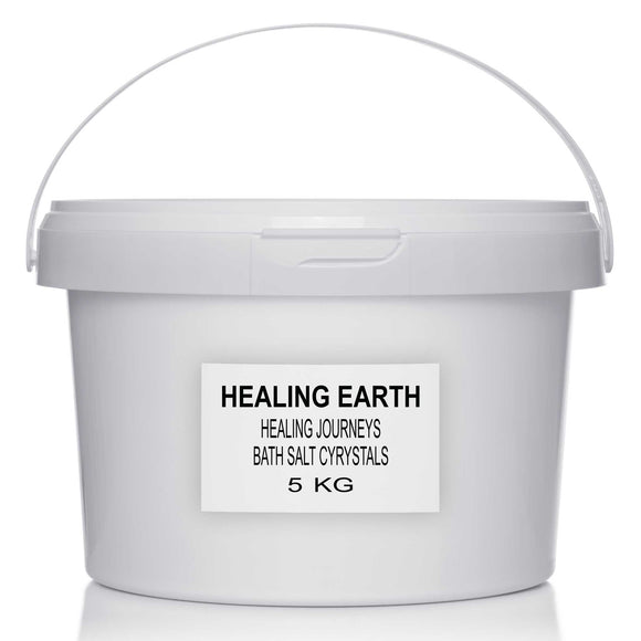 healing journeys bath salt crystals 5 kilogram bulk refill