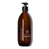 Healing Earth lemon verbena & argan oil hand & body soap in a 500ml in amber glass bottle. Sold by SR Amenities Hotel and Spa Supplies.