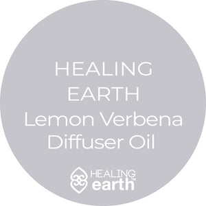 Healing Earth Lemon Verbena Diffuser Oil 500ml refill available at SR Amenities Hotel and Spa Supplies