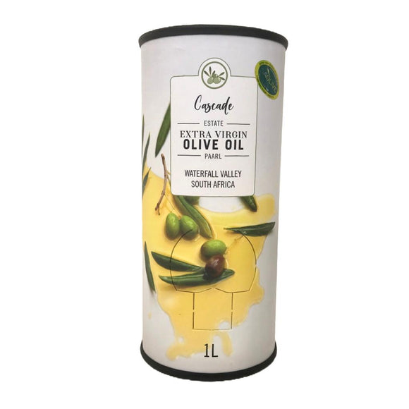 Cascade Estate Extra Virgin Olive Oil 1L Bag-in-a-Box. Sold by SR Amenities.co.za