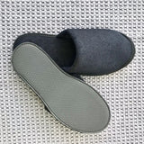 Washable black terry towel closed toe slipper. Shop at www.sramenities.co.za